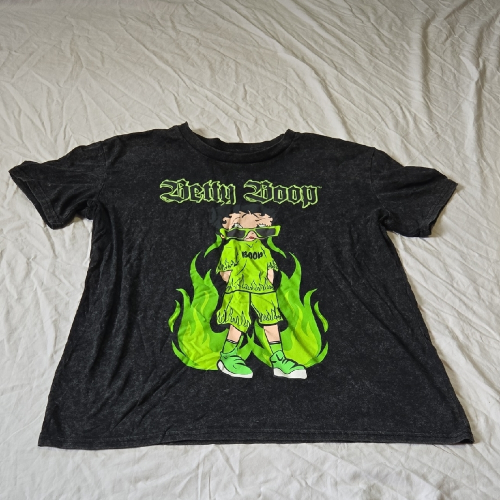 Womens Large Betty Boop Billy Elish T-Shirt
